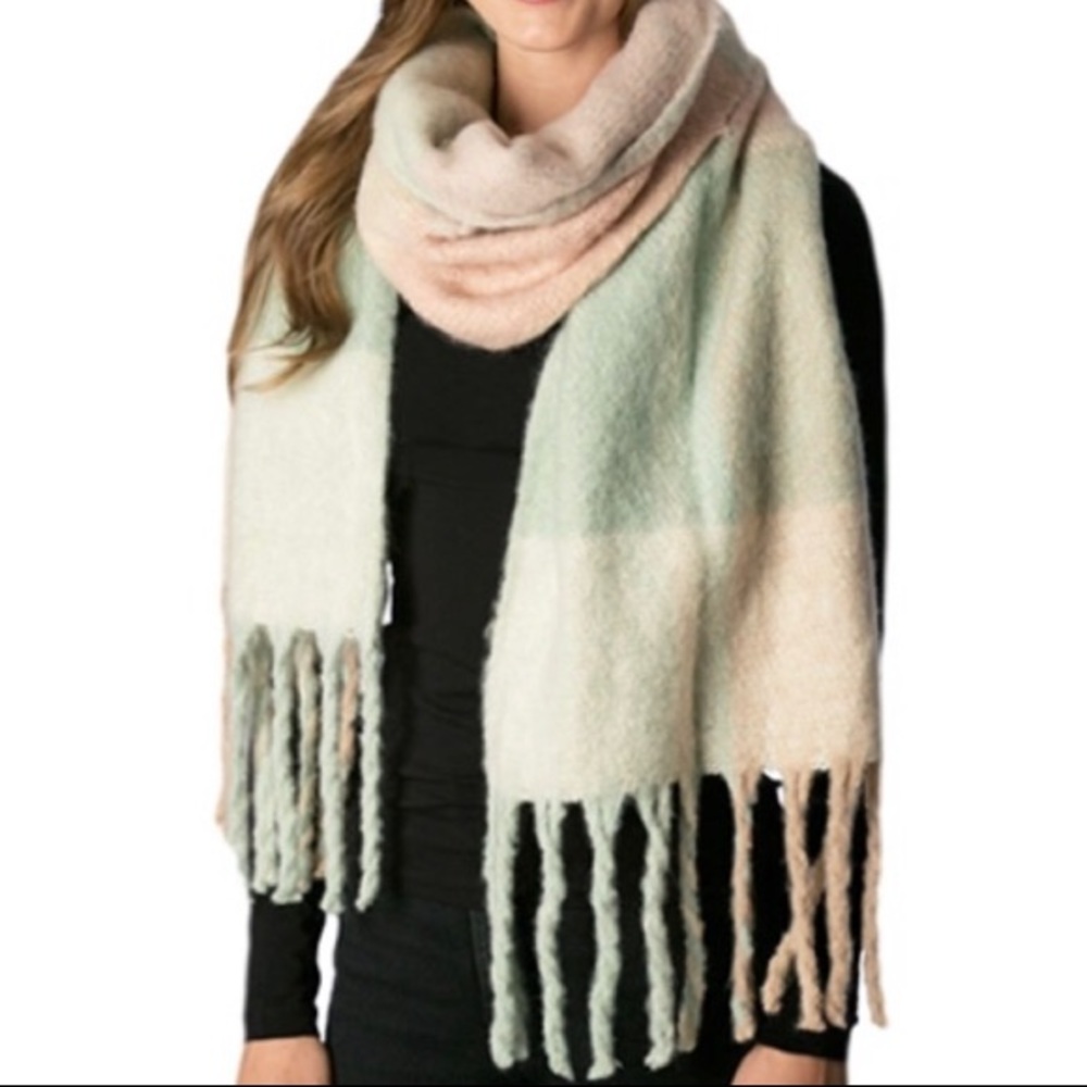 Soft Wrap Scarf Pastel Extra Large